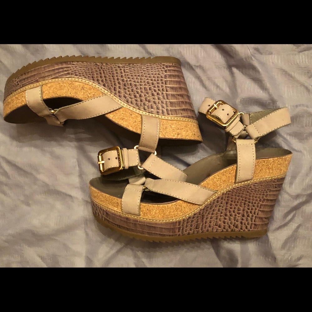 Tory Burch wedge sandals